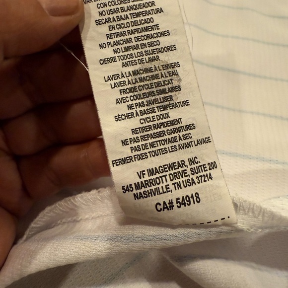 Kris Bryant 2016 Majestic Blue Pinstripe Cool Base Jersey - Picture 7 of 10